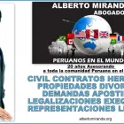La imagen 5 de la Empresa ALBERTO MIRANDA ABOGADOS LIMA | PERUANOS EN EL MUNDO apostilla legalizaciones peru en Lima LAM