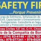 La imagen 2 de la Empresa CENTRO DE CAPACITACIÓN EN PREVENCIÓN PARA EMERGENCIA SAFETY FIRST Servicio de Seguridad en Pimentel Lambayeque