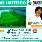 La imagen 25 de la Empresa OAK SPORT GRASS SINTÉTICO Venta de Pasto Sintético Lima en Lima LAM