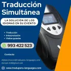 La imagen 5 de la Empresa TRADUCTORES, INTERPRETES Y EQUIPOS PARA TRADUCCIÓN SIMULTÁNEA EN LIMA, TARAPOTO, CUSCO Y PIURA C.993422523 Traductores Interpretación Simultanea en Lima LAM