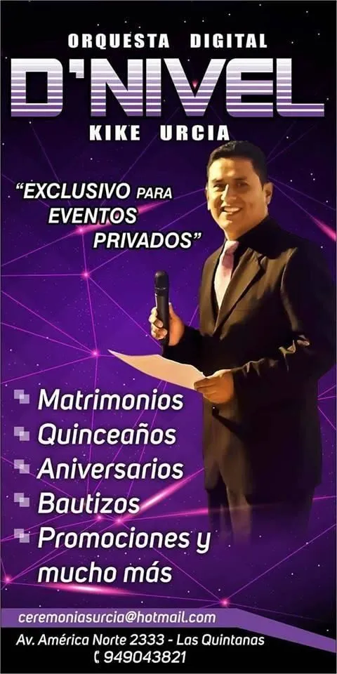 La imagen 1 de la Empresa ORQUESTA DIGITAL DE NIVEL DE KIKE URCIA- ORQUESTA MUSICAL