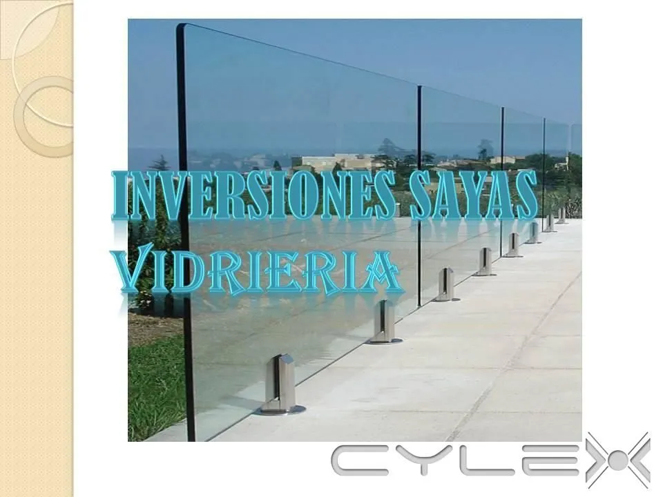 La imagen 9 de la Empresa CORPORACION DE VIDRIOS Y ALUMINIOS SAYAS DE: INVERSIONES SAYAS SAC