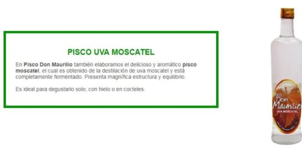 La imagen 3 de la Empresa PISCO DON MAURILIO